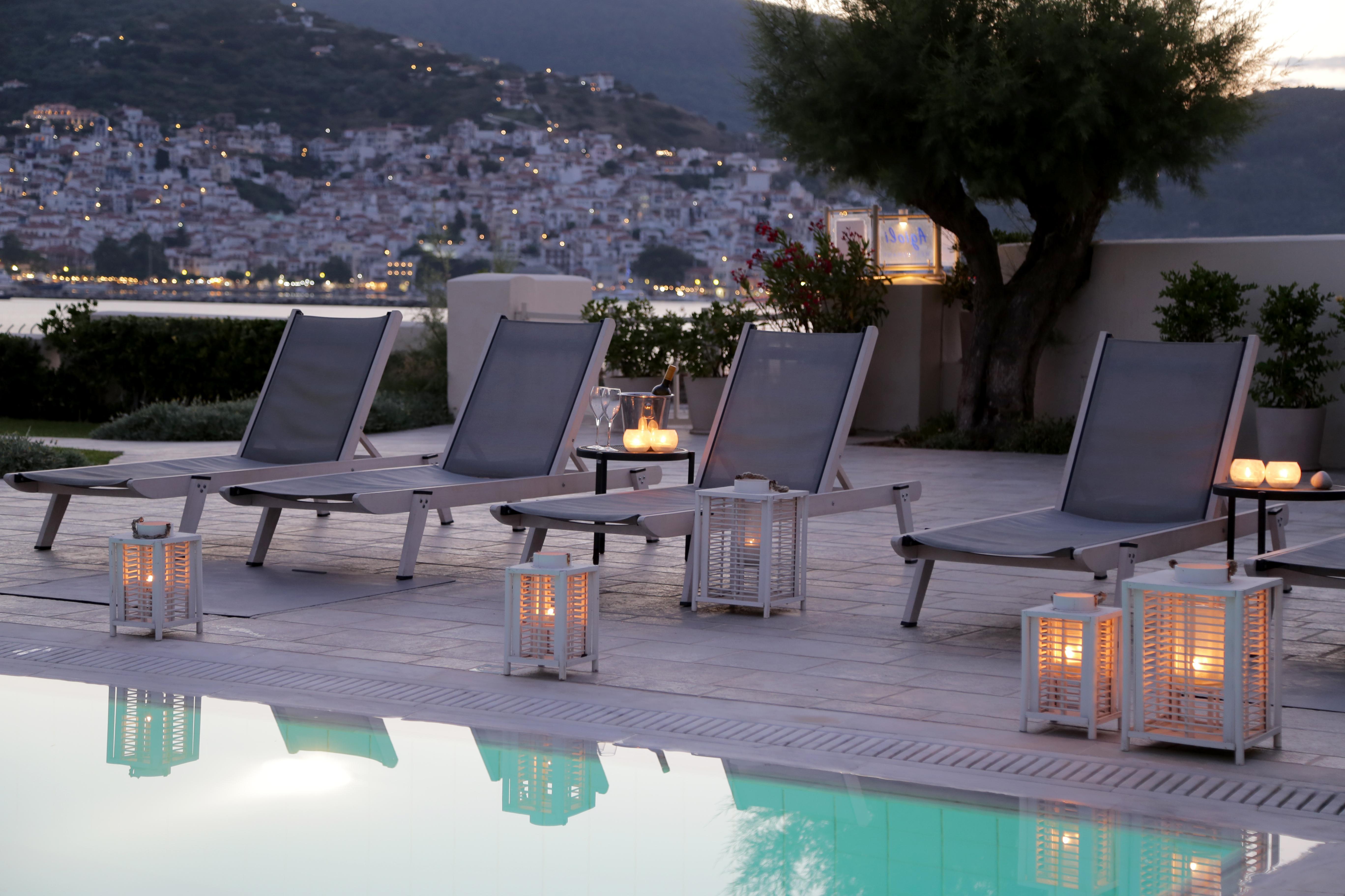 Skopelos Village Hotel Екстериор снимка